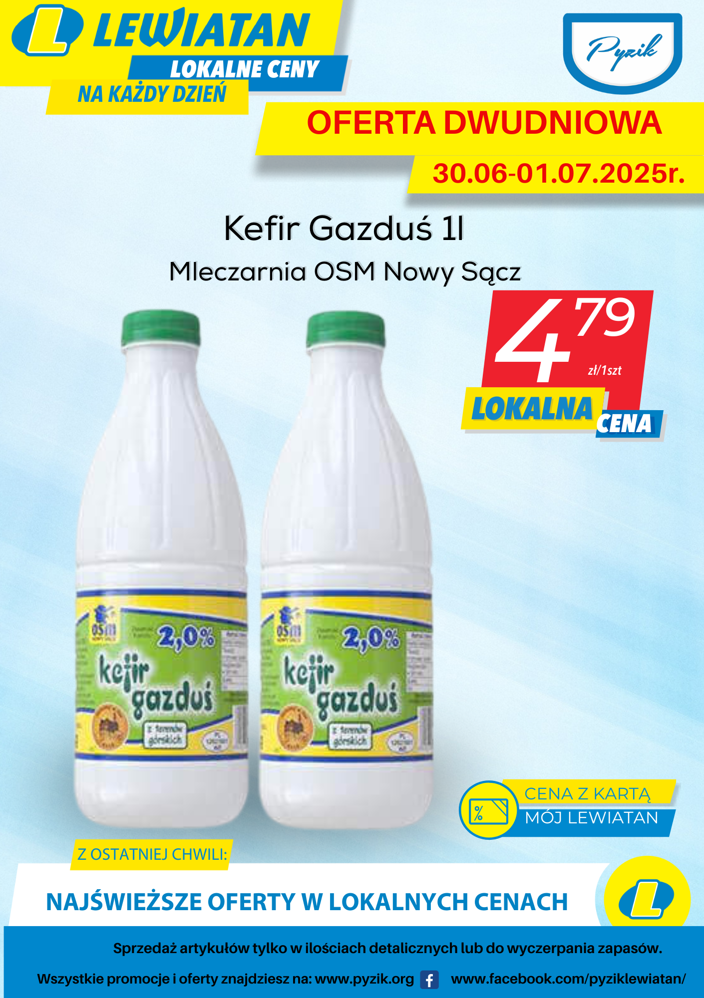 Z kartą Mój Lewiatan 