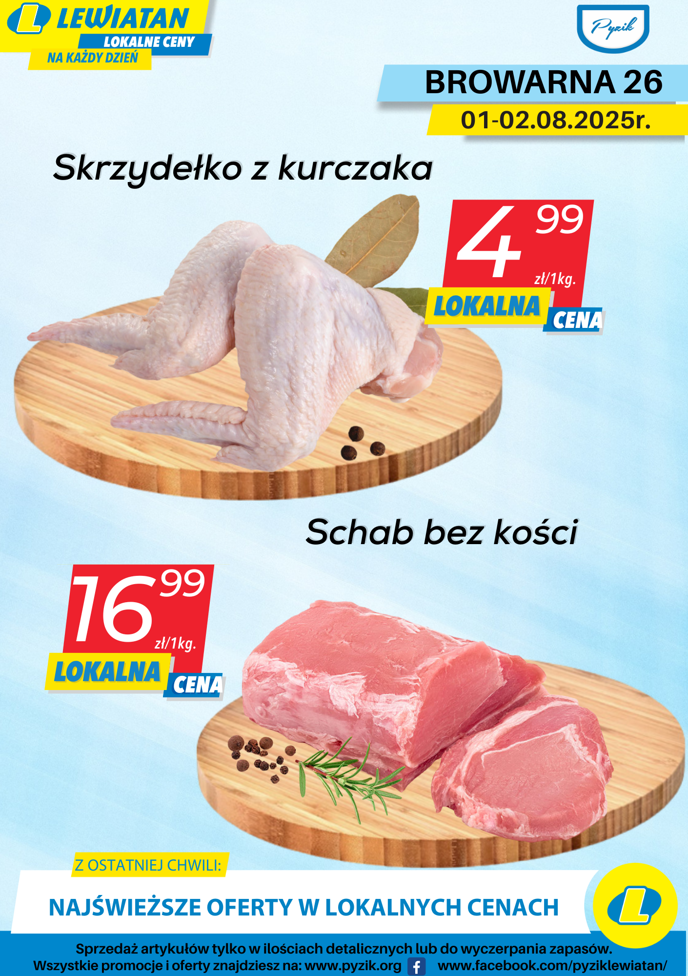 WEEKENDOWE OKAZJE CENOWE !