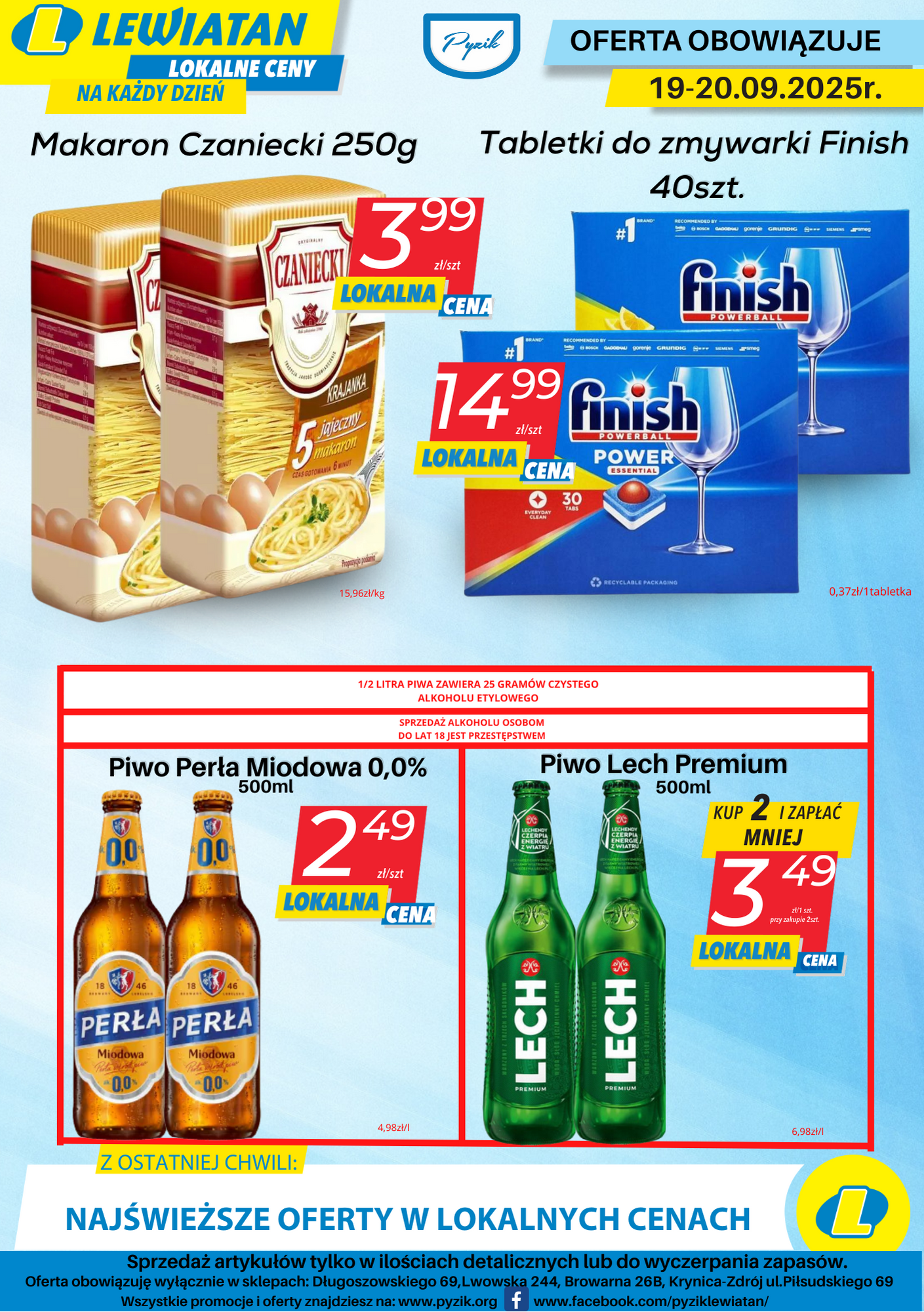 NIE PRZEGAP OKAZJI 